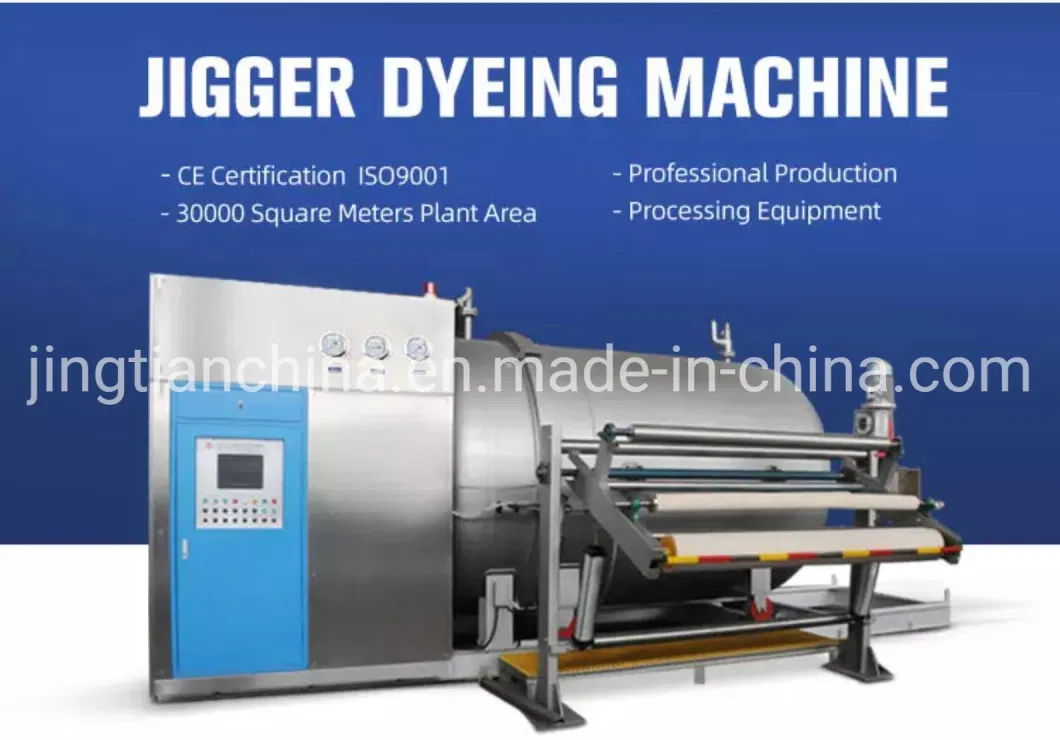 Friendly Service Temperature Auto Control Fabric Automatic Jigger Dyeing Machine