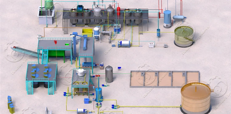 1t-5t/H Palm Oil Extraction Palm Oil Processing Pressing Machine in Africa